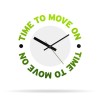 If you've let him know that you expect the same level of commitment from him that you've given him, and he can't give you the commitment that you're looking for, then there’s only one thing for you to do. A clock is showing that it's time to move on.